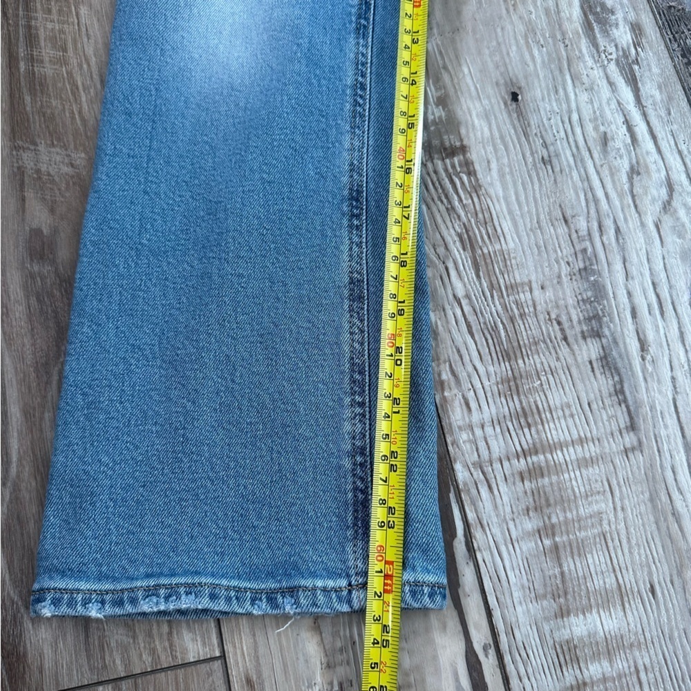 J. Crew Billie Demi Boot cut Crop Jeans 26 4 mid rise distressed casual ankle - Picture 11 of 12